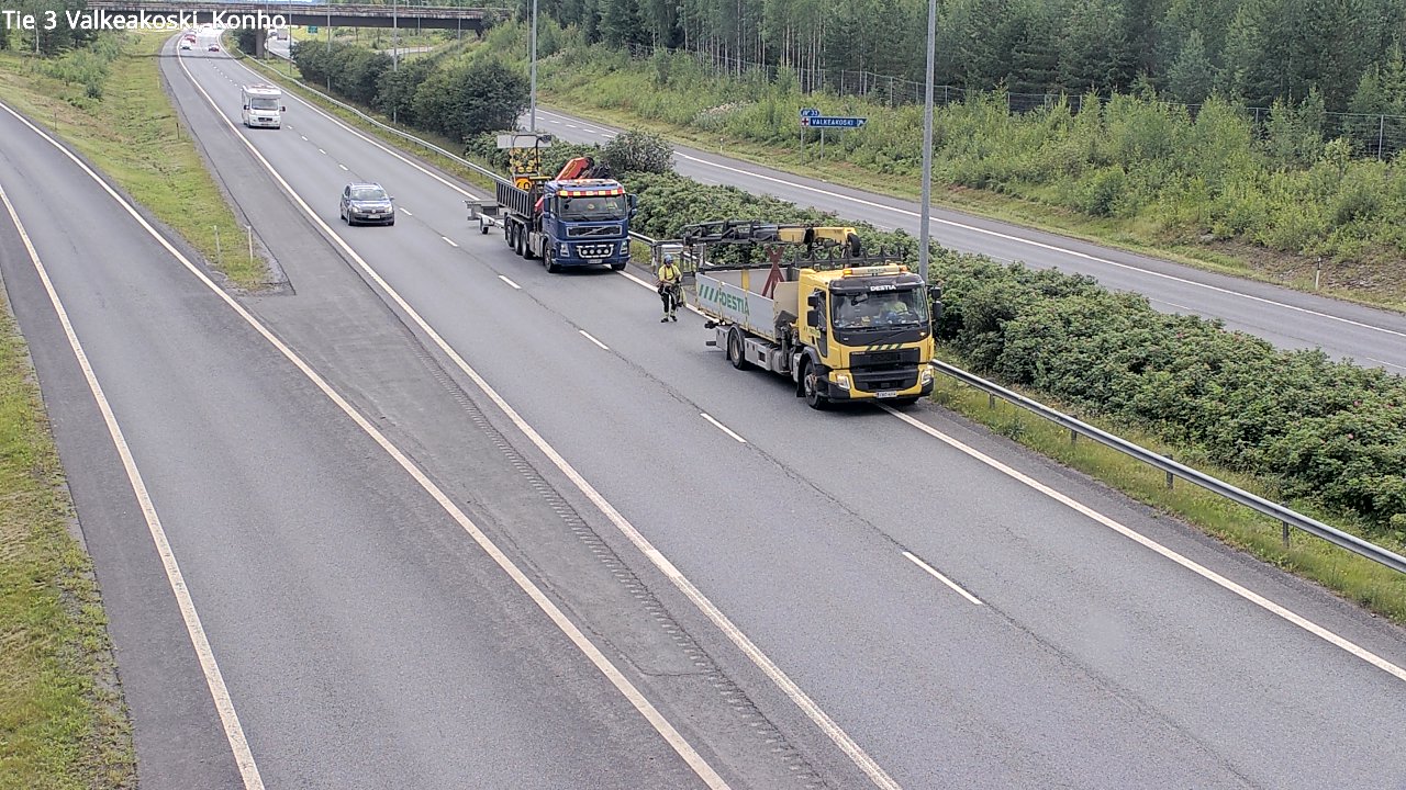 Kelikamerat Kuva Tie 3 Valkeakoski, Konho, Valkeakoski, Pirkanmaa