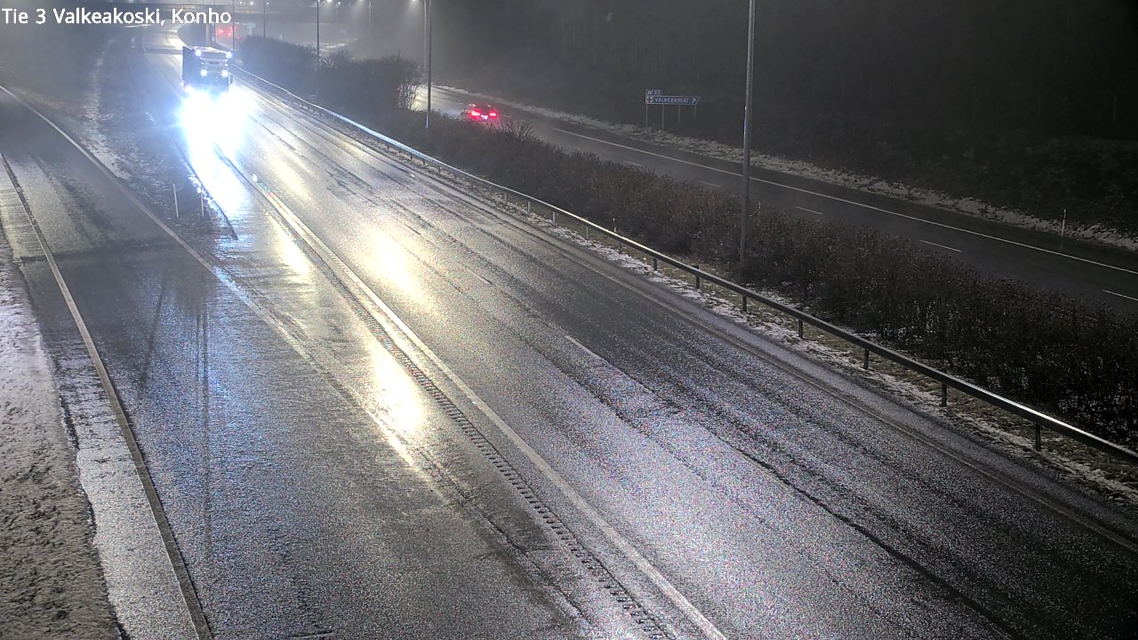 Weather Camera Image Väg 3 Valkeakoski, Konho, Valkeakoski, Pirkanmaa