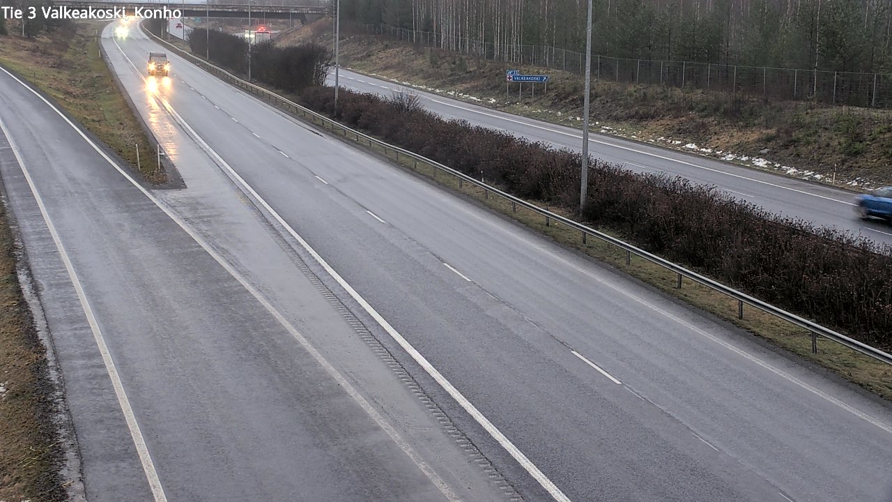 Weather Camera Image Road 3 Valkeakoski, Konho, Valkeakoski, Pirkanmaa