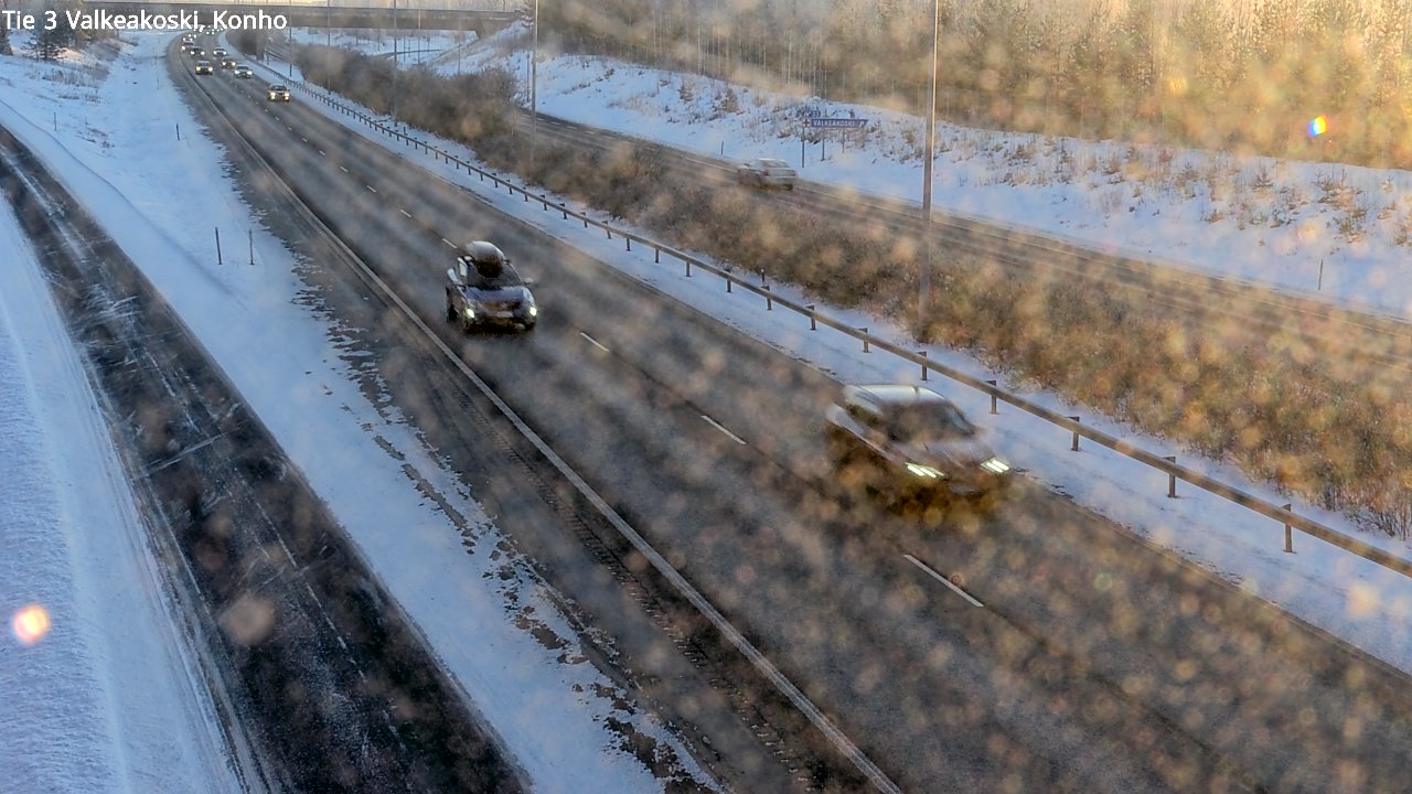 Weather Camera Image Väg 3 Valkeakoski, Konho, Valkeakoski, Pirkanmaa