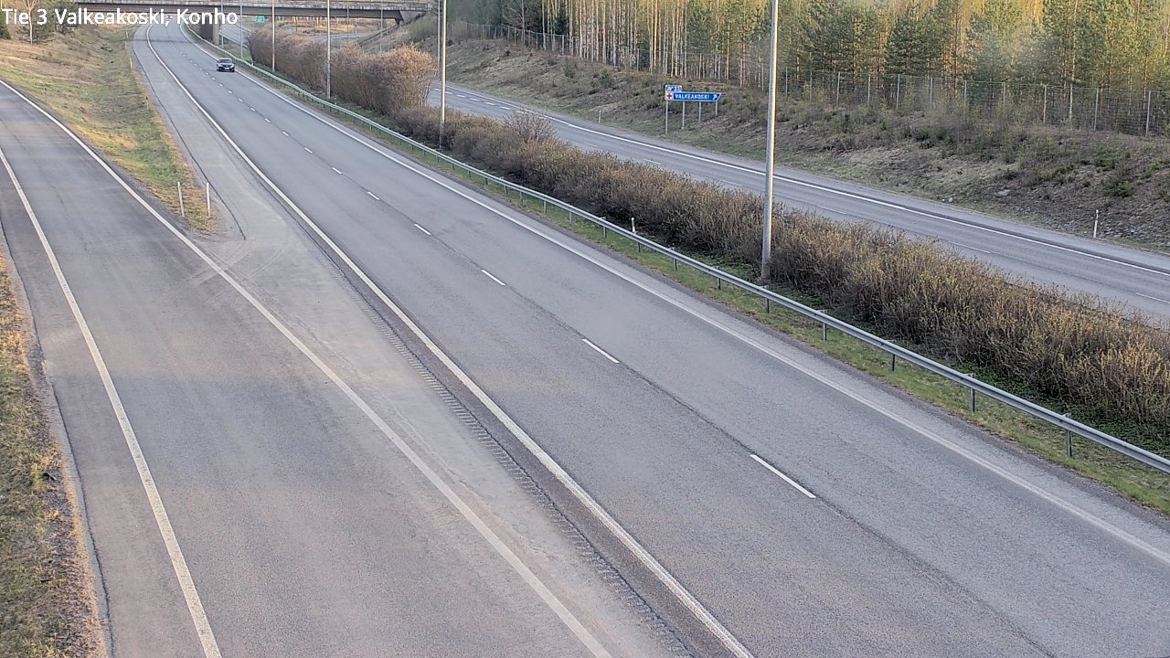 Kelikamerat Kuva Tie 3 Valkeakoski, Konho, Valkeakoski, Pirkanmaa