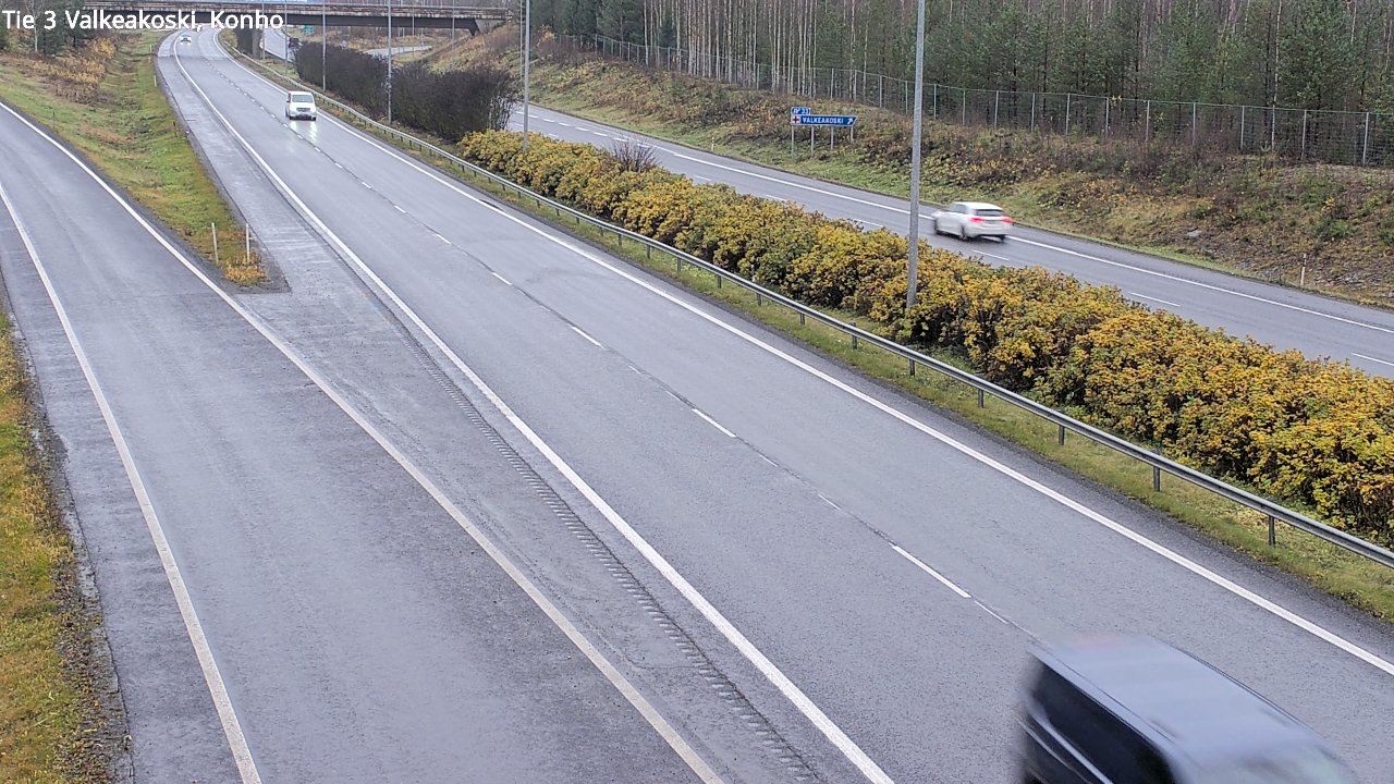 Weather Camera Image Väg 3 Valkeakoski, Konho, Valkeakoski, Pirkanmaa