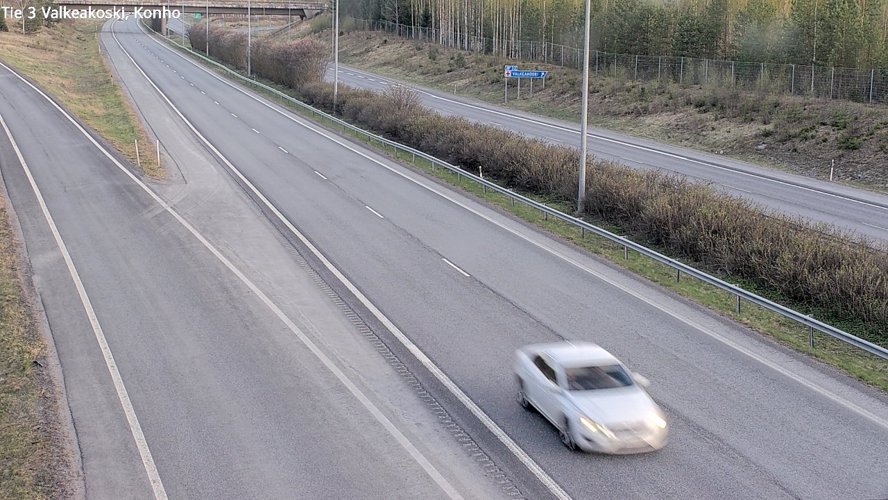 Kelikamerat Kuva Tie 3 Valkeakoski, Konho, Valkeakoski, Pirkanmaa