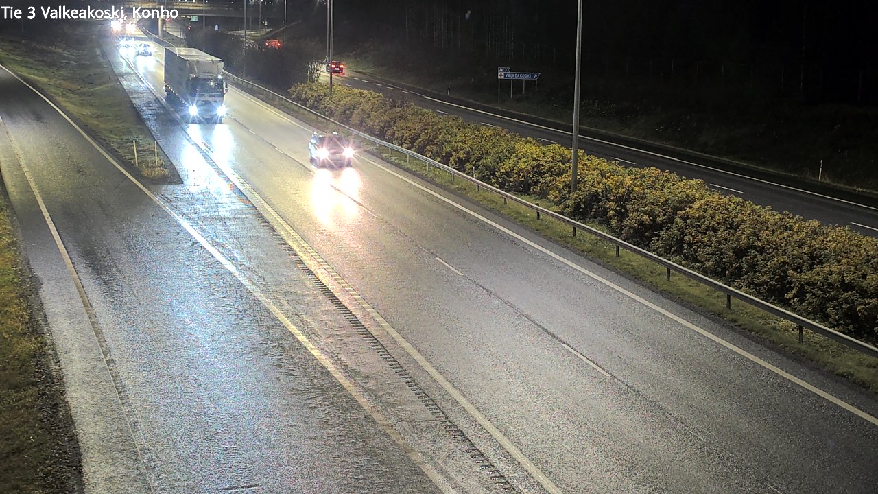 Weather Camera Image Väg 3 Valkeakoski, Konho, Valkeakoski, Pirkanmaa