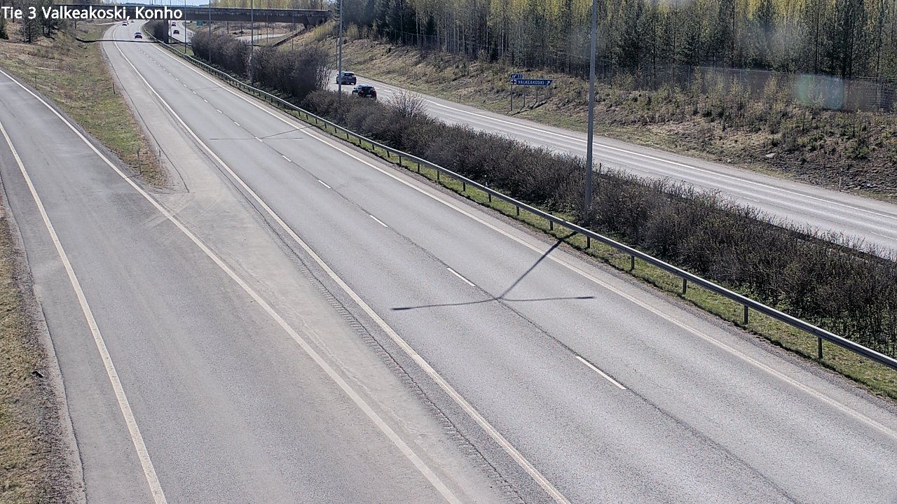 Kelikamerat Kuva Tie 3 Valkeakoski, Konho, Valkeakoski, Pirkanmaa