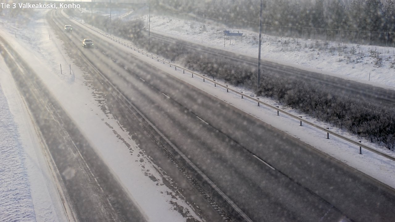 Weather Camera Image Väg 3 Valkeakoski, Konho, Valkeakoski, Pirkanmaa