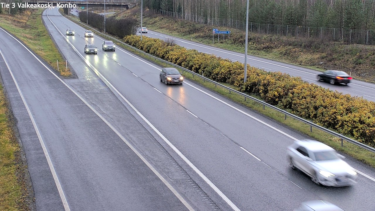 Weather Camera Image Väg 3 Valkeakoski, Konho, Valkeakoski, Pirkanmaa