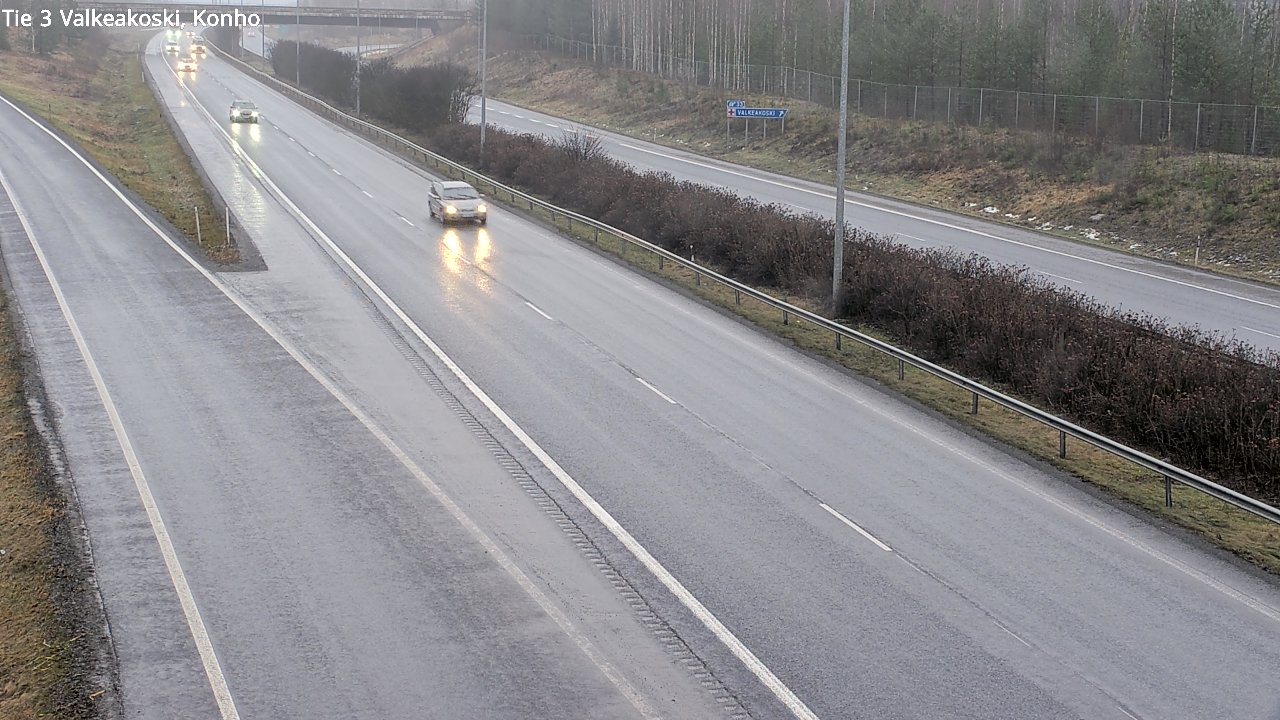 Weather Camera Image Road 3 Valkeakoski, Konho, Valkeakoski, Pirkanmaa