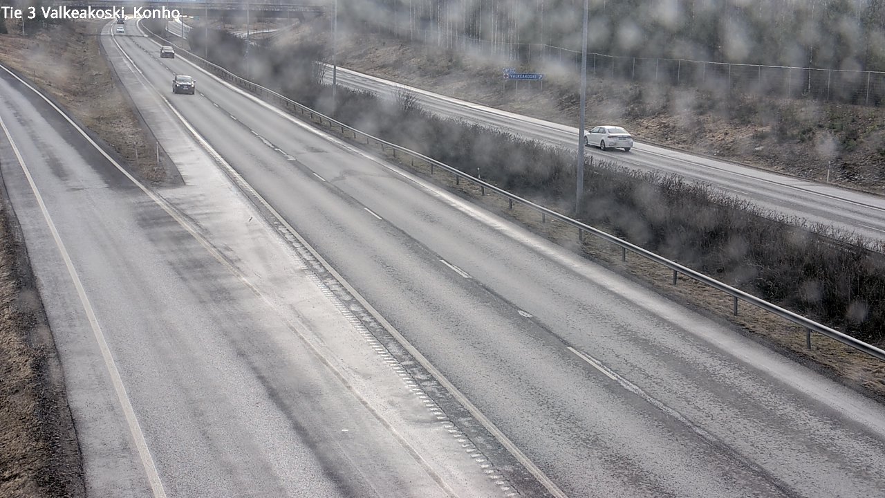 Weather Camera Image Väg 3 Valkeakoski, Konho, Valkeakoski, Pirkanmaa