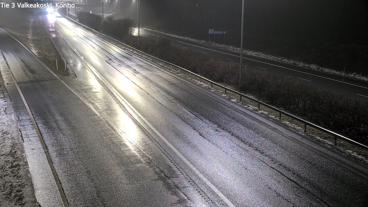 Weather Camera Image Väg 3 Valkeakoski, Konho, Valkeakoski, Pirkanmaa