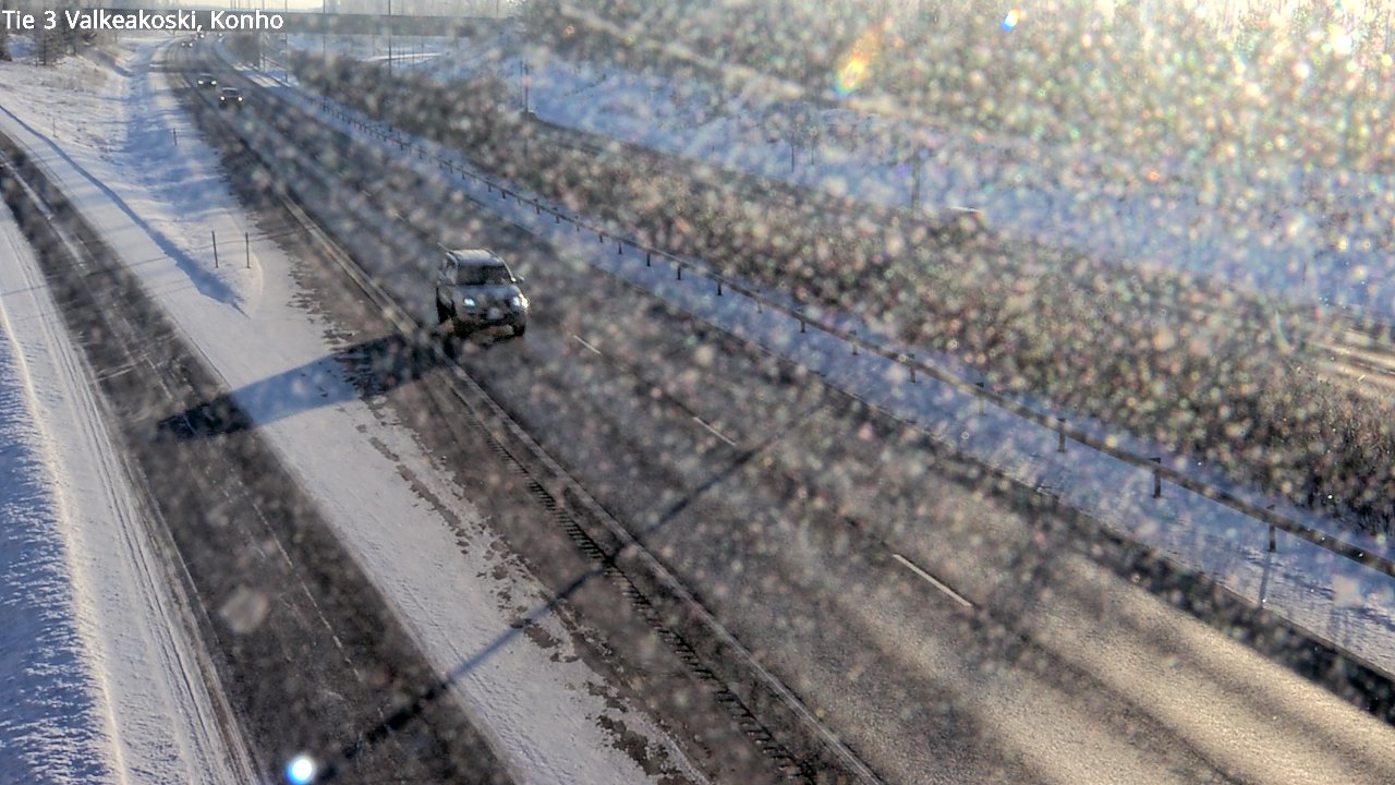 Weather Camera Image Väg 3 Valkeakoski, Konho, Valkeakoski, Pirkanmaa