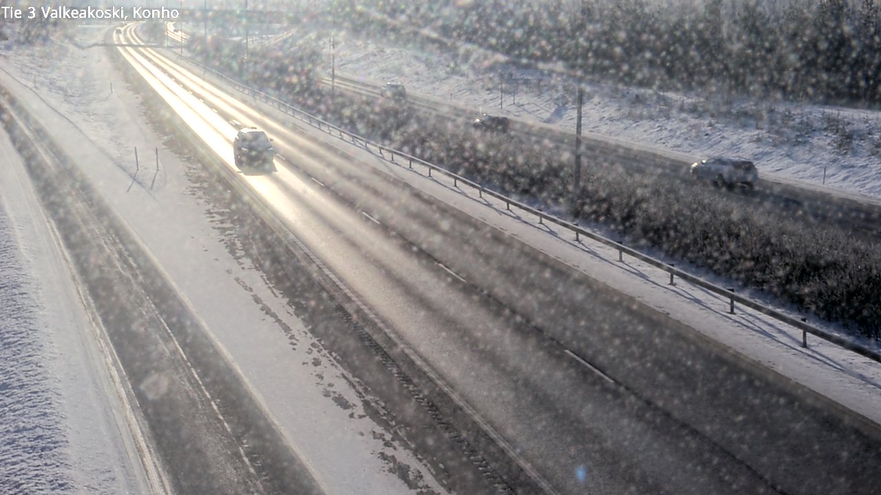 Weather Camera Image Väg 3 Valkeakoski, Konho, Valkeakoski, Pirkanmaa
