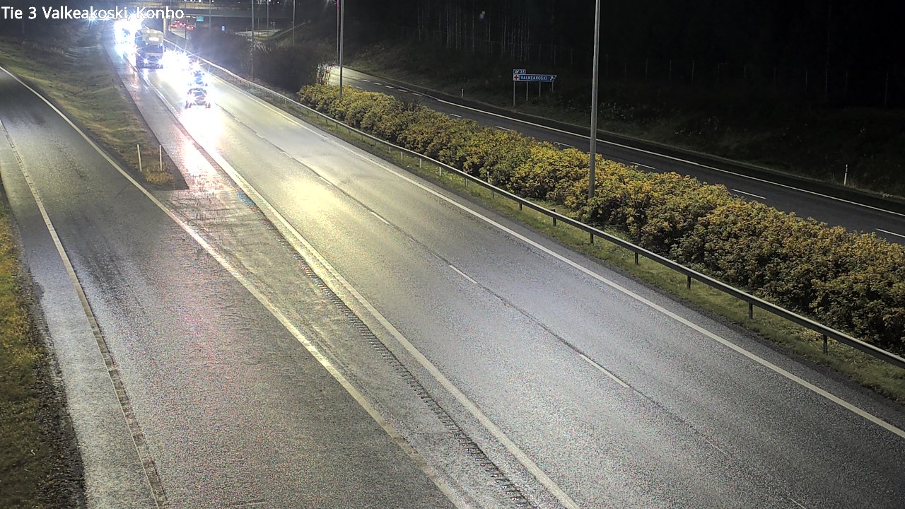 Weather Camera Image Väg 3 Valkeakoski, Konho, Valkeakoski, Pirkanmaa