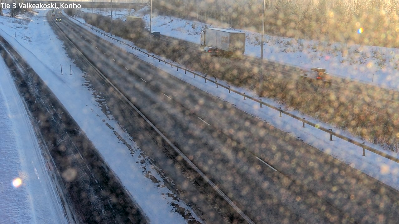 Weather Camera Image Väg 3 Valkeakoski, Konho, Valkeakoski, Pirkanmaa