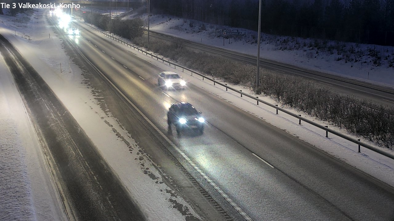 Weather Camera Image Väg 3 Valkeakoski, Konho, Valkeakoski, Pirkanmaa