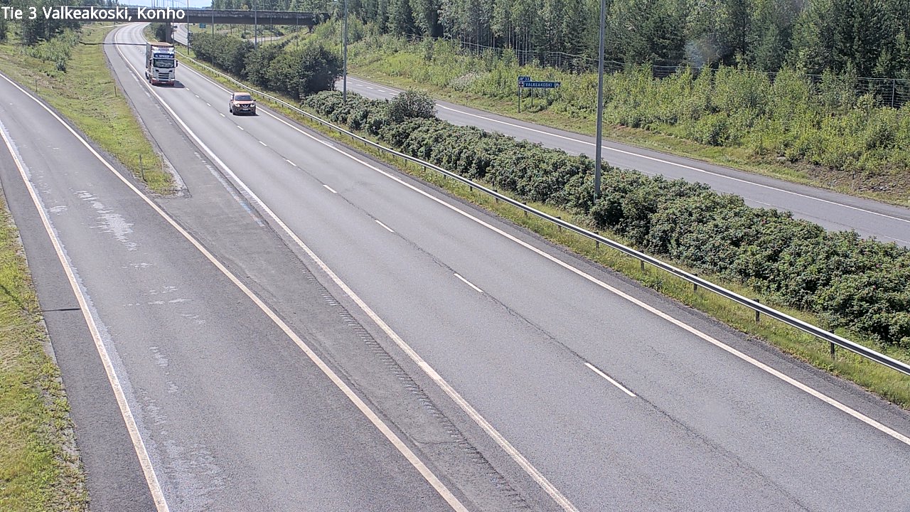 Kelikamerat Kuva Tie 3 Valkeakoski, Konho, Valkeakoski, Pirkanmaa