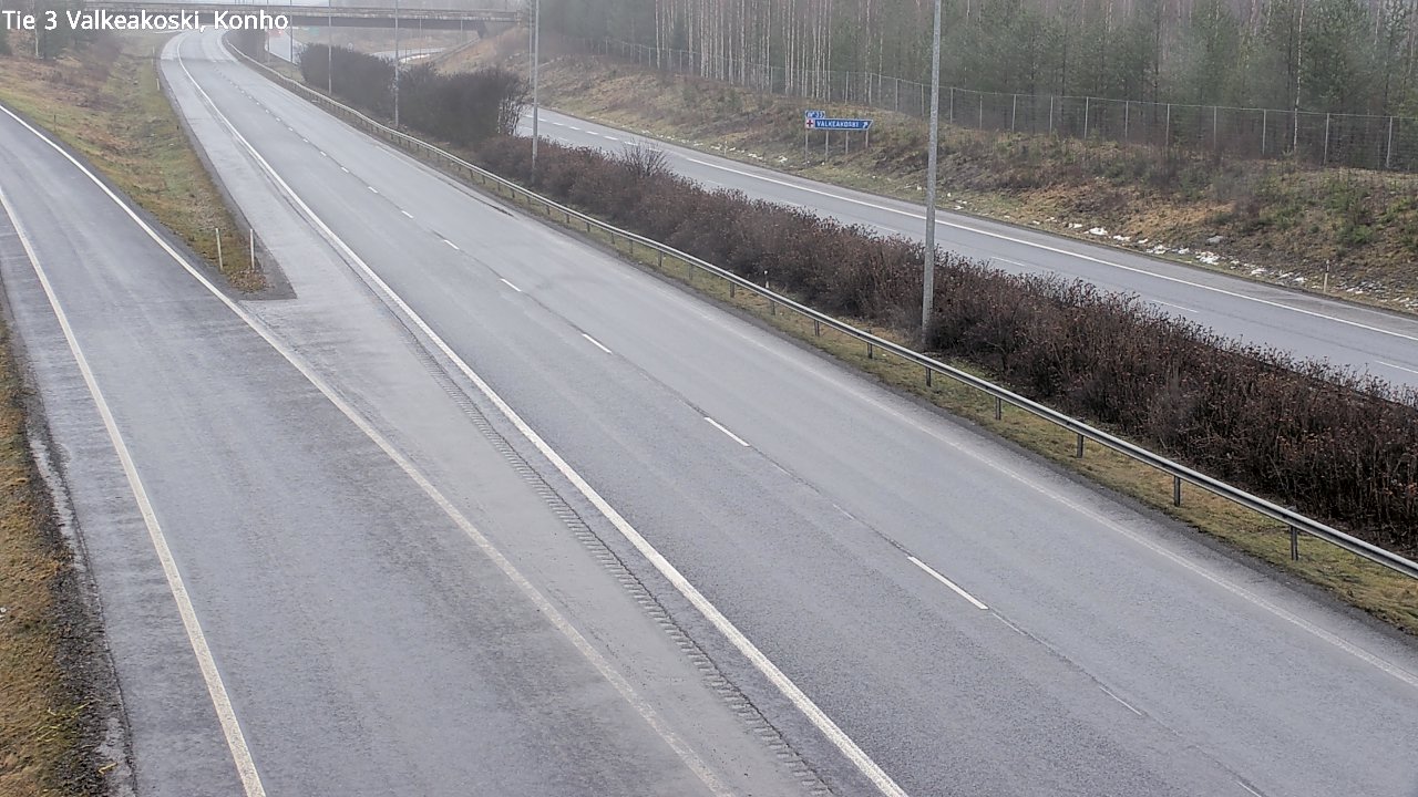 Weather Camera Image Road 3 Valkeakoski, Konho, Valkeakoski, Pirkanmaa