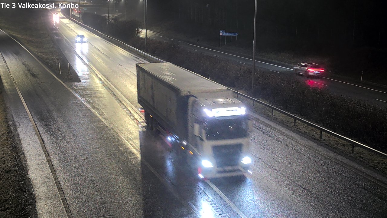 Weather Camera Image Road 3 Valkeakoski, Konho, Valkeakoski, Pirkanmaa