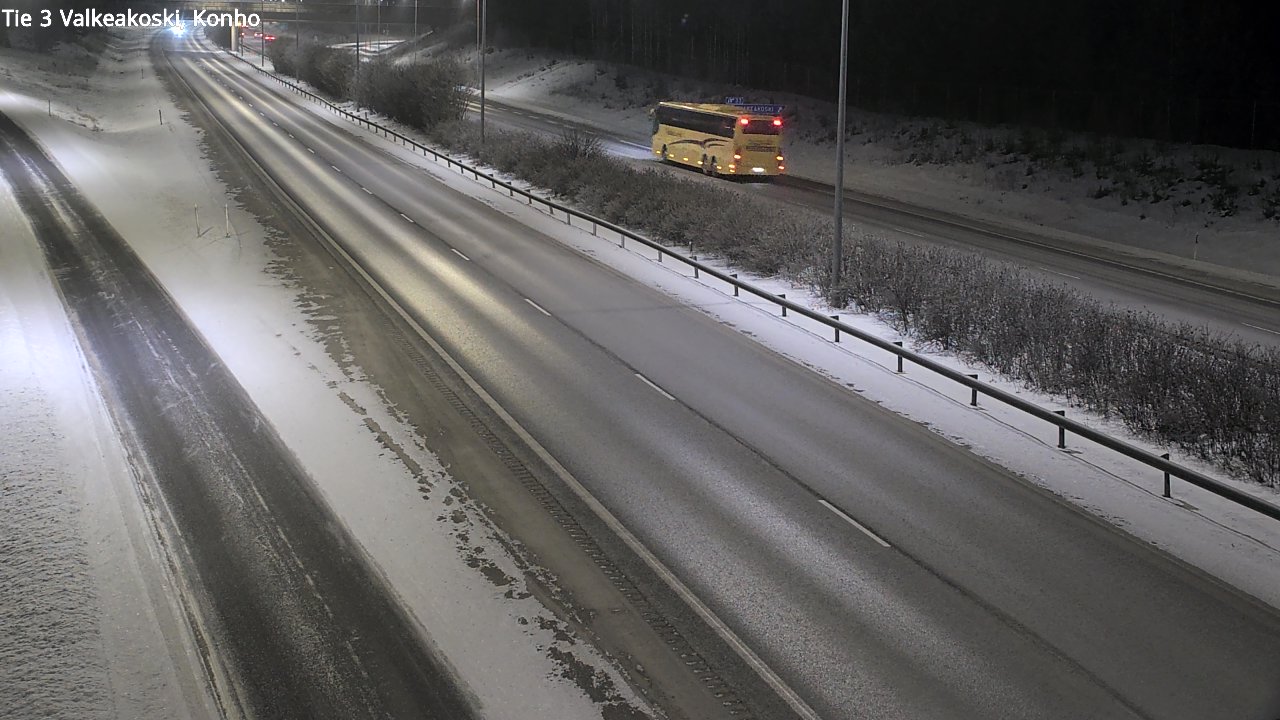 Weather Camera Image Väg 3 Valkeakoski, Konho, Valkeakoski, Pirkanmaa