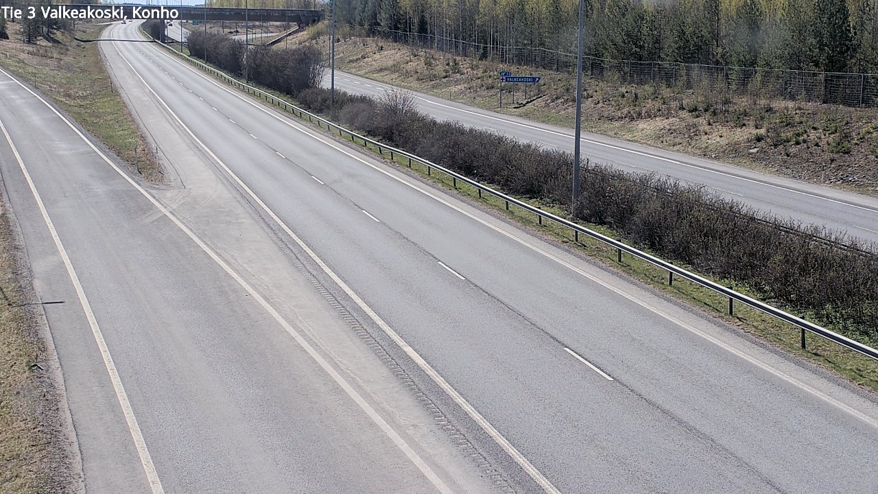 Kelikamerat Kuva Tie 3 Valkeakoski, Konho, Valkeakoski, Pirkanmaa