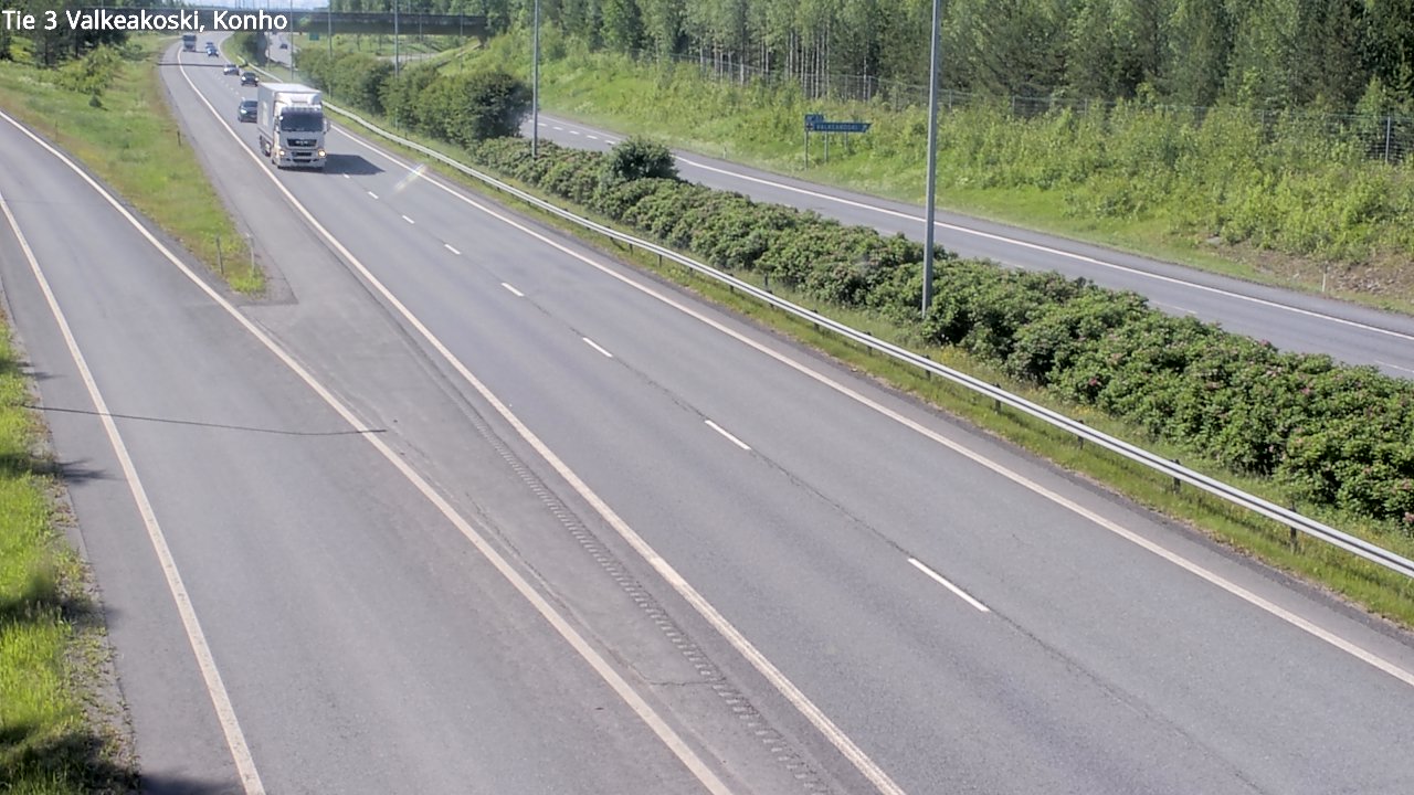 Kelikamerat Kuva Tie 3 Valkeakoski, Konho, Valkeakoski, Pirkanmaa
