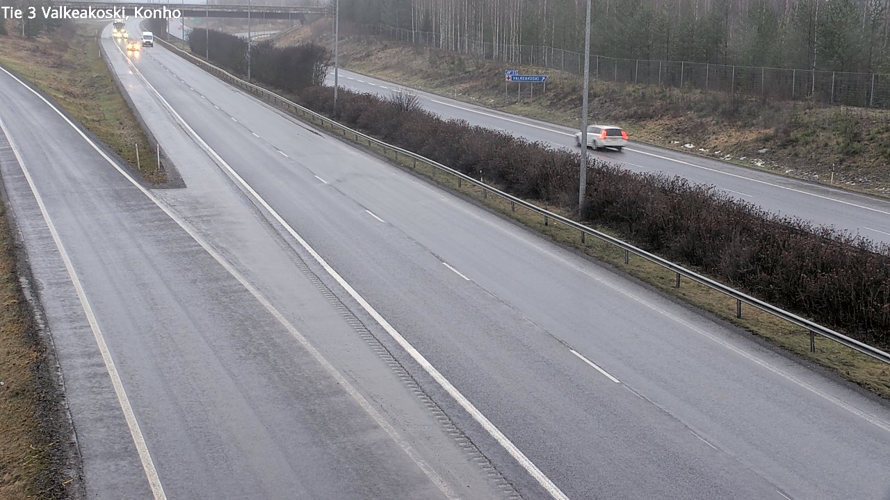 Weather Camera Image Road 3 Valkeakoski, Konho, Valkeakoski, Pirkanmaa