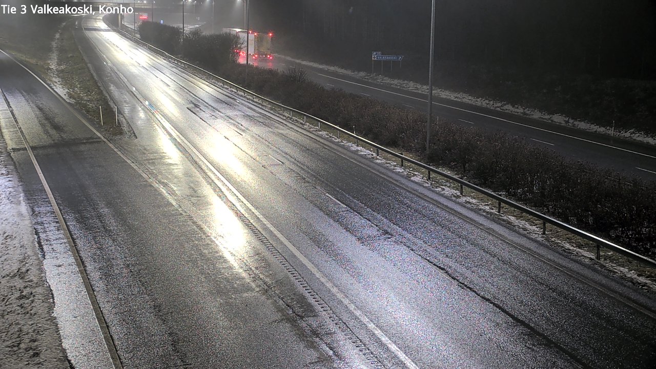Weather Camera Image Väg 3 Valkeakoski, Konho, Valkeakoski, Pirkanmaa
