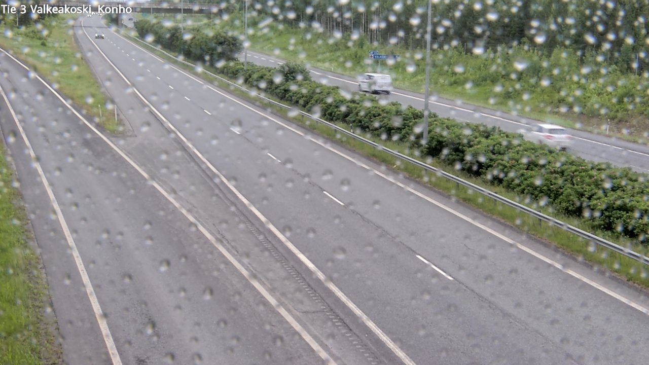 Weather Camera Image Väg 3 Valkeakoski, Konho, Valkeakoski, Pirkanmaa