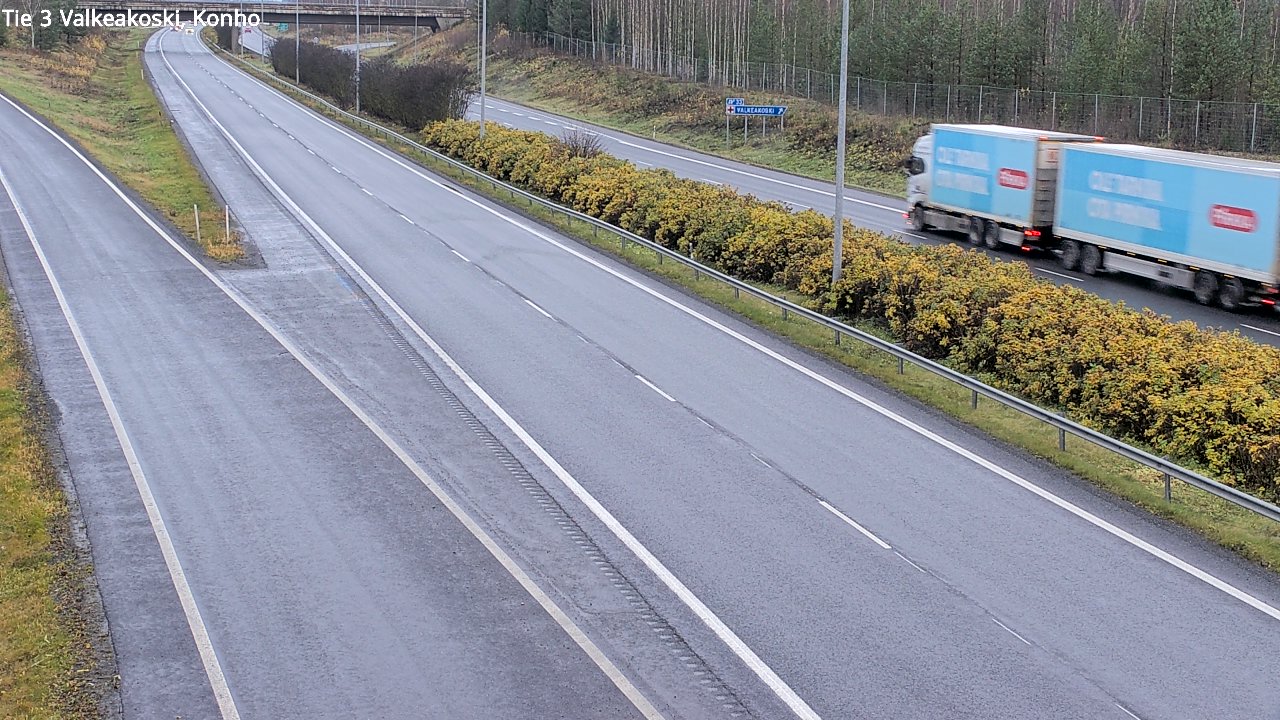 Weather Camera Image Väg 3 Valkeakoski, Konho, Valkeakoski, Pirkanmaa