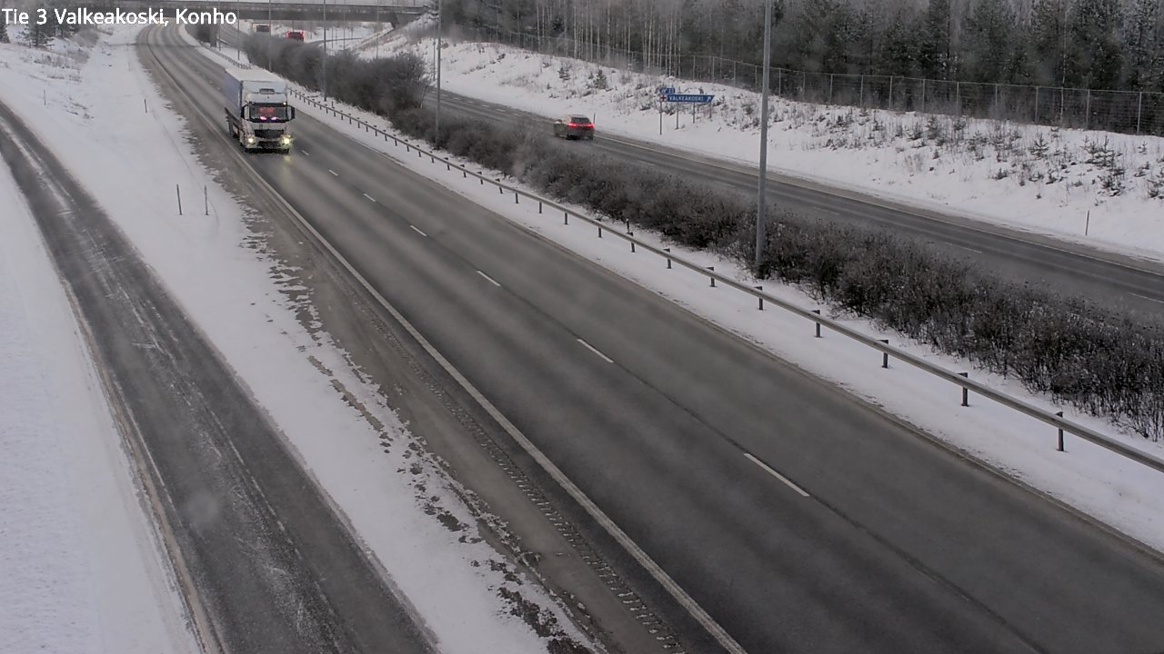 Weather Camera Image Road 3 Valkeakoski, Konho, Valkeakoski, Pirkanmaa