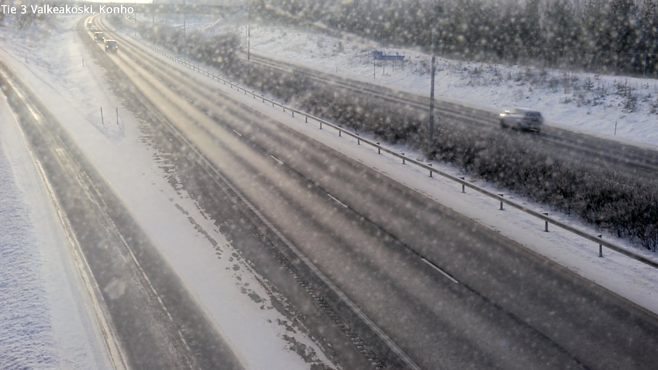 Weather Camera Image Väg 3 Valkeakoski, Konho, Valkeakoski, Pirkanmaa