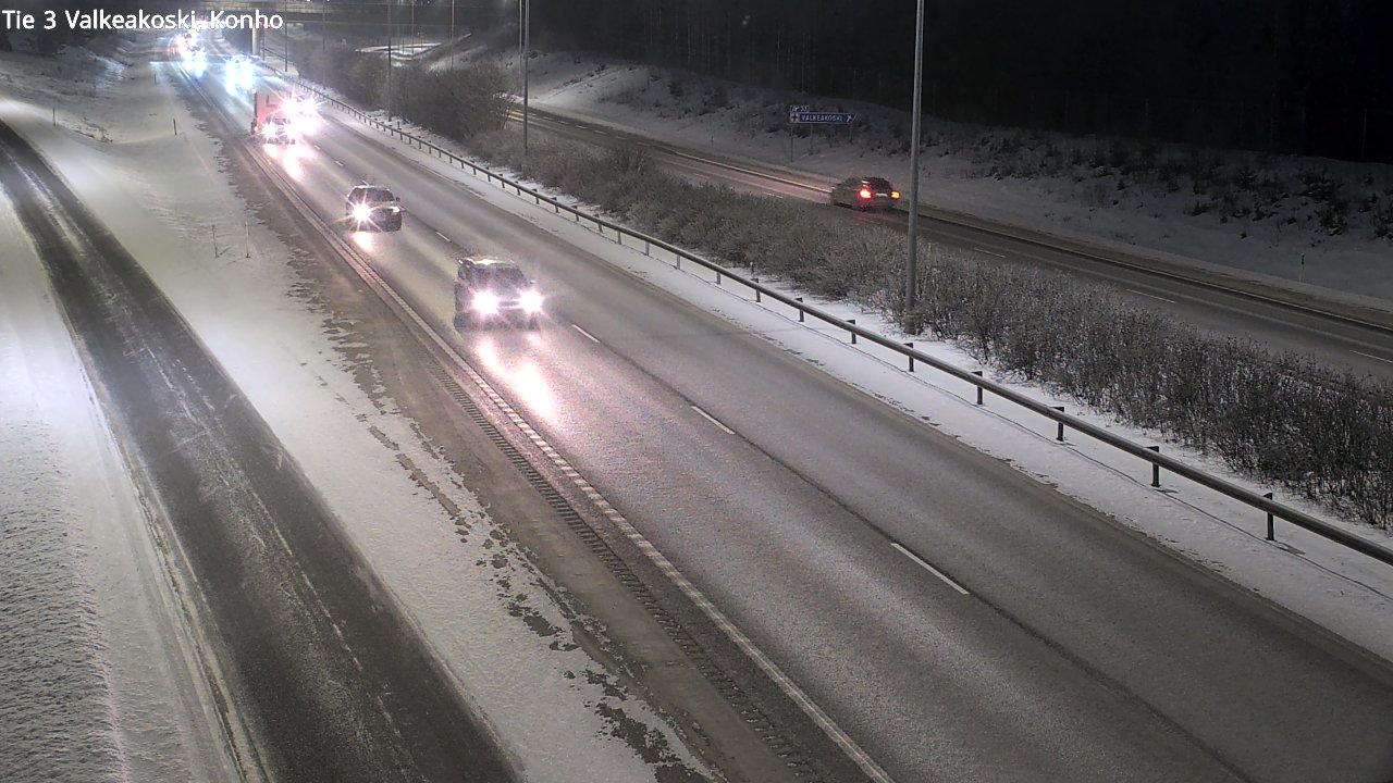 Weather Camera Image Väg 3 Valkeakoski, Konho, Valkeakoski, Pirkanmaa