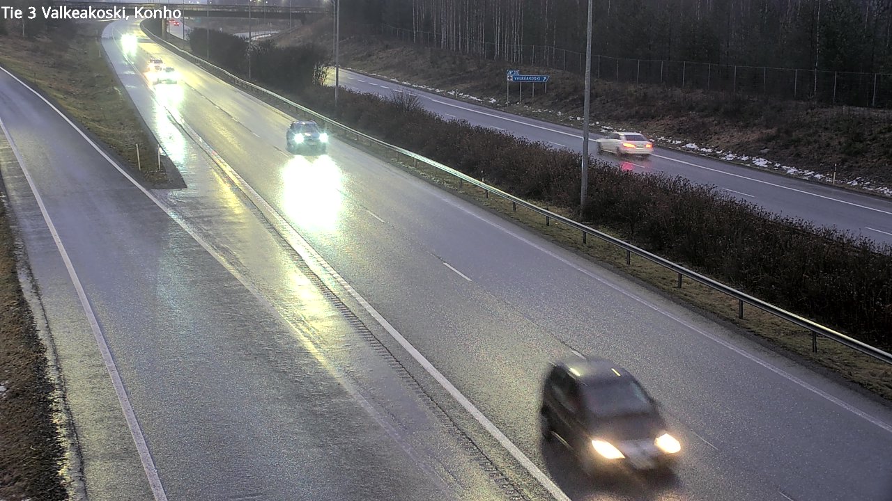 Weather Camera Image Road 3 Valkeakoski, Konho, Valkeakoski, Pirkanmaa