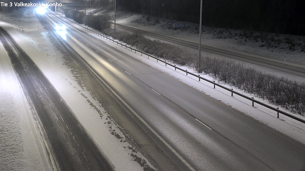 Weather Camera Image Väg 3 Valkeakoski, Konho, Valkeakoski, Pirkanmaa