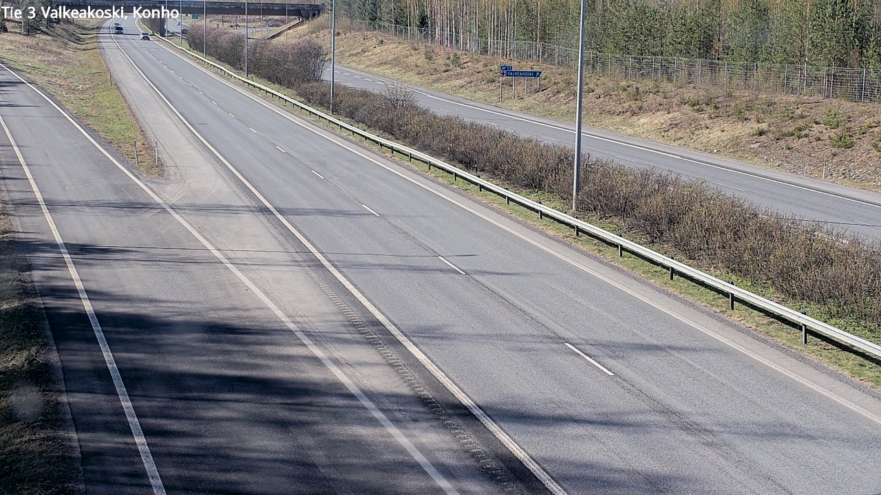 Kelikamerat Kuva Tie 3 Valkeakoski, Konho, Valkeakoski, Pirkanmaa