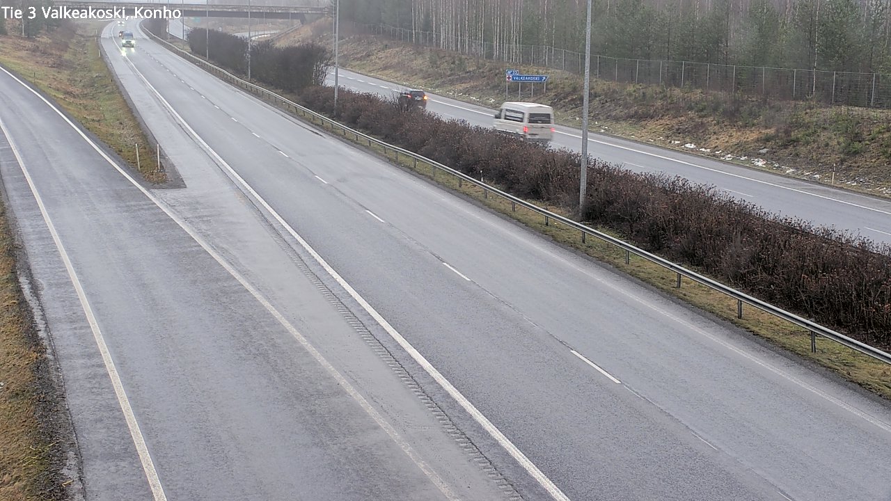 Weather Camera Image Road 3 Valkeakoski, Konho, Valkeakoski, Pirkanmaa