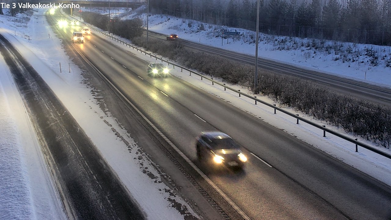 Weather Camera Image Väg 3 Valkeakoski, Konho, Valkeakoski, Pirkanmaa