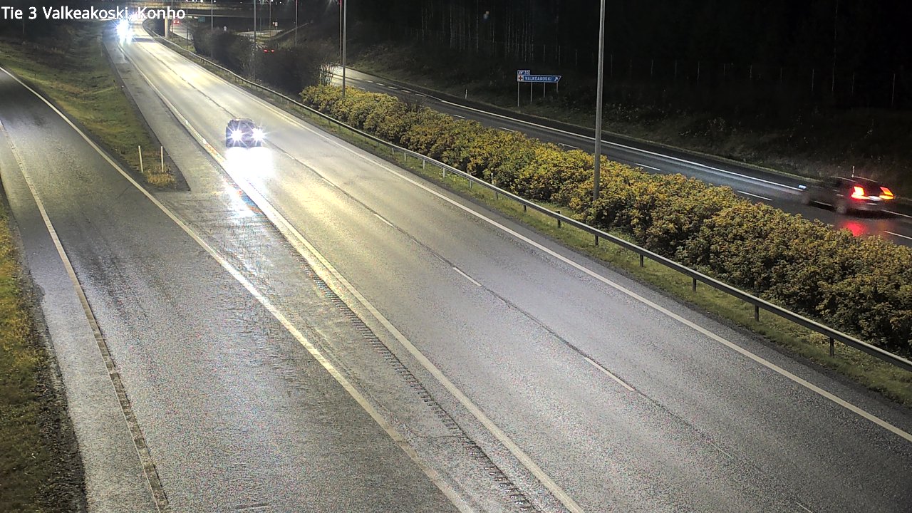 Weather Camera Image Väg 3 Valkeakoski, Konho, Valkeakoski, Pirkanmaa