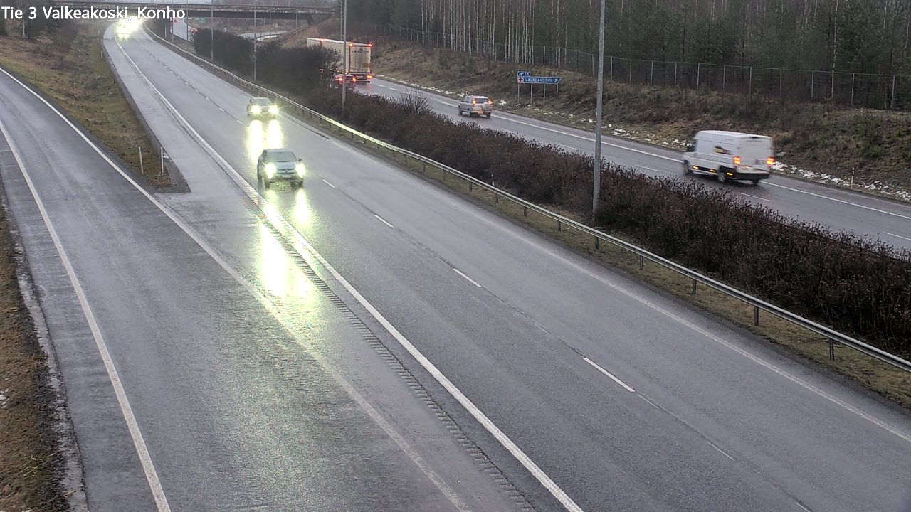 Weather Camera Image Road 3 Valkeakoski, Konho, Valkeakoski, Pirkanmaa