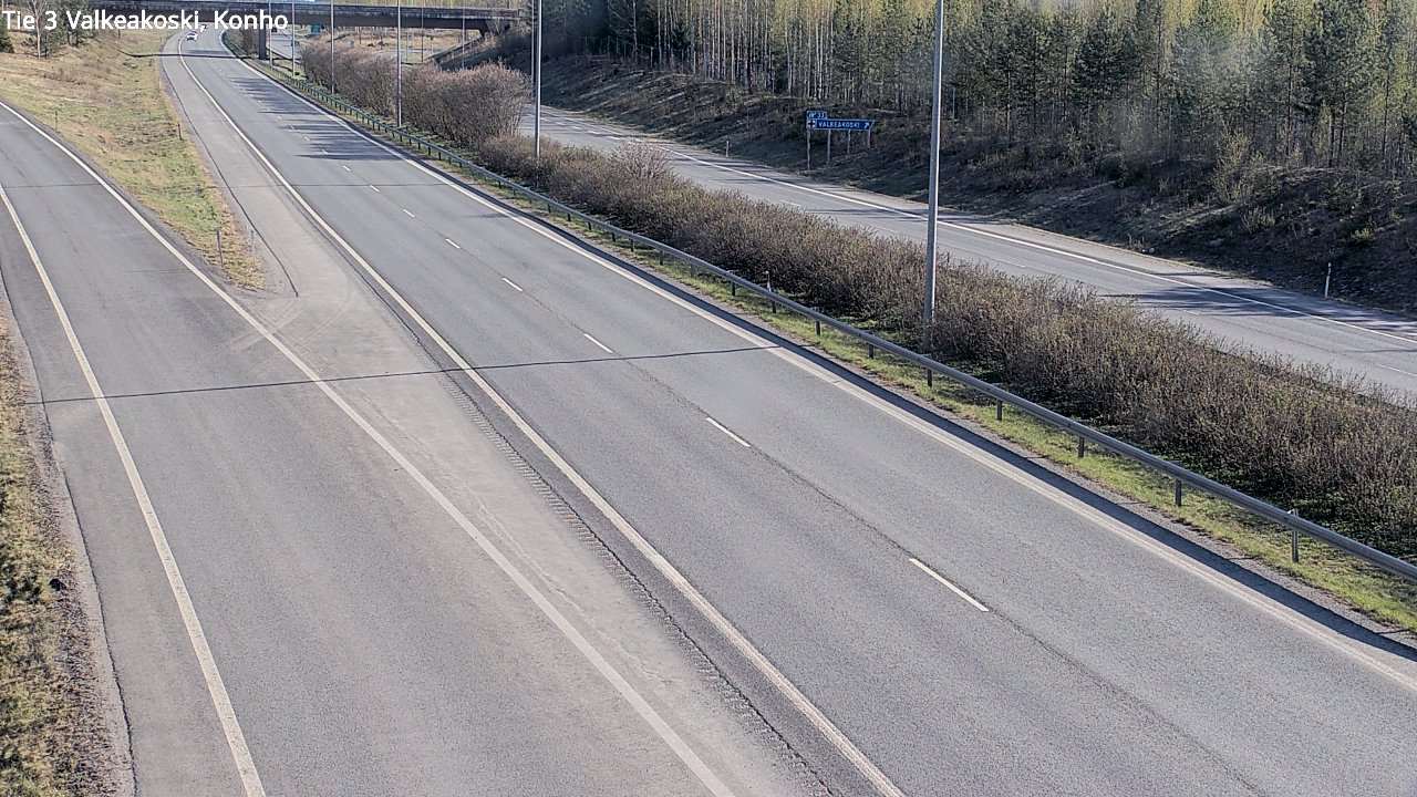 Kelikamerat Kuva Tie 3 Valkeakoski, Konho, Valkeakoski, Pirkanmaa