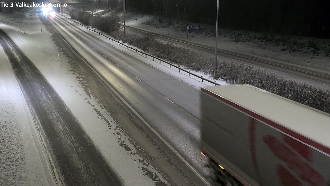 Weather Camera Image Väg 3 Valkeakoski, Konho, Valkeakoski, Pirkanmaa