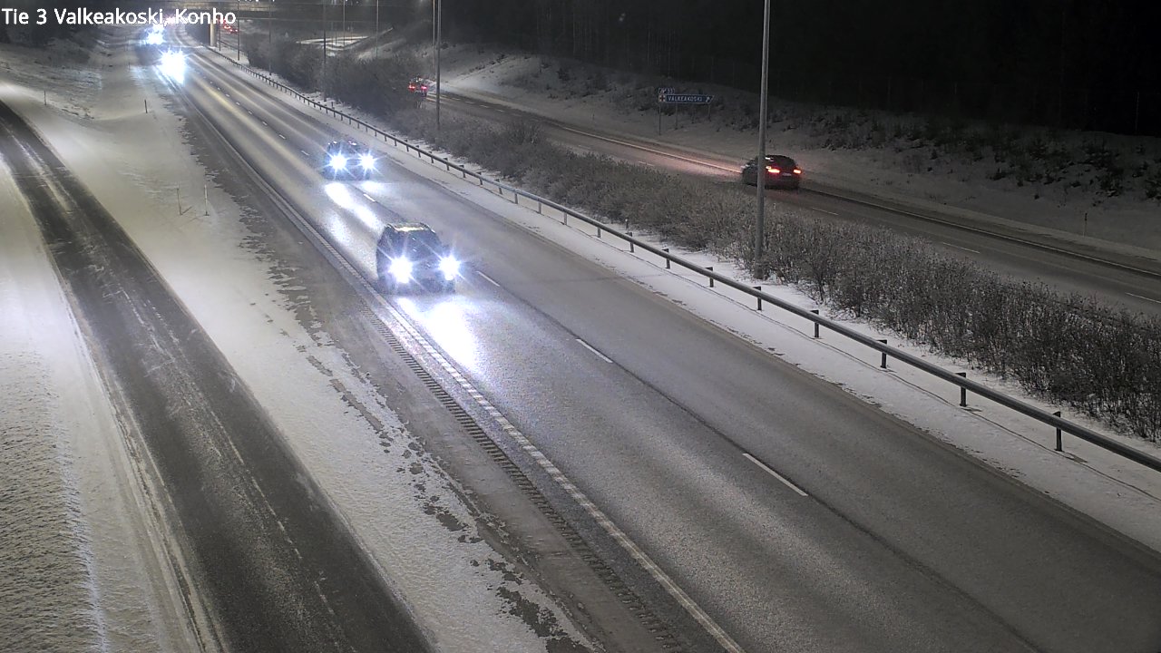 Weather Camera Image Väg 3 Valkeakoski, Konho, Valkeakoski, Pirkanmaa