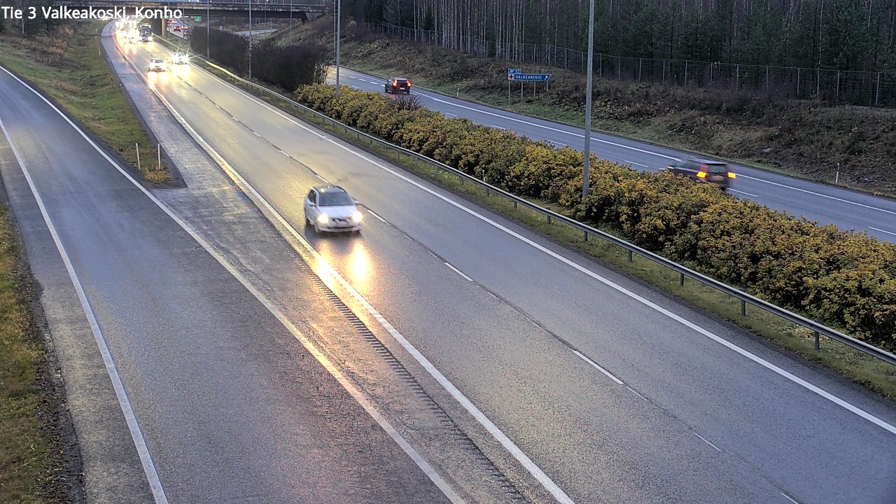 Weather Camera Image Väg 3 Valkeakoski, Konho, Valkeakoski, Pirkanmaa
