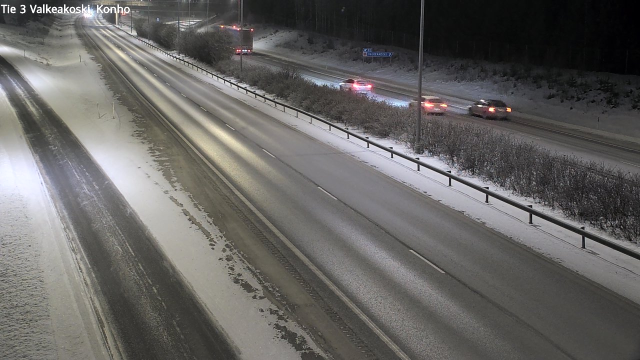 Weather Camera Image Väg 3 Valkeakoski, Konho, Valkeakoski, Pirkanmaa