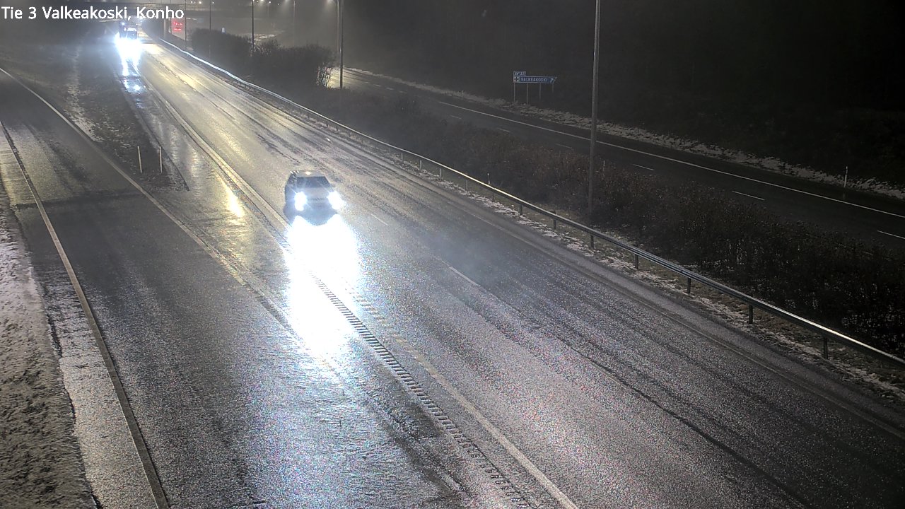 Weather Camera Image Väg 3 Valkeakoski, Konho, Valkeakoski, Pirkanmaa