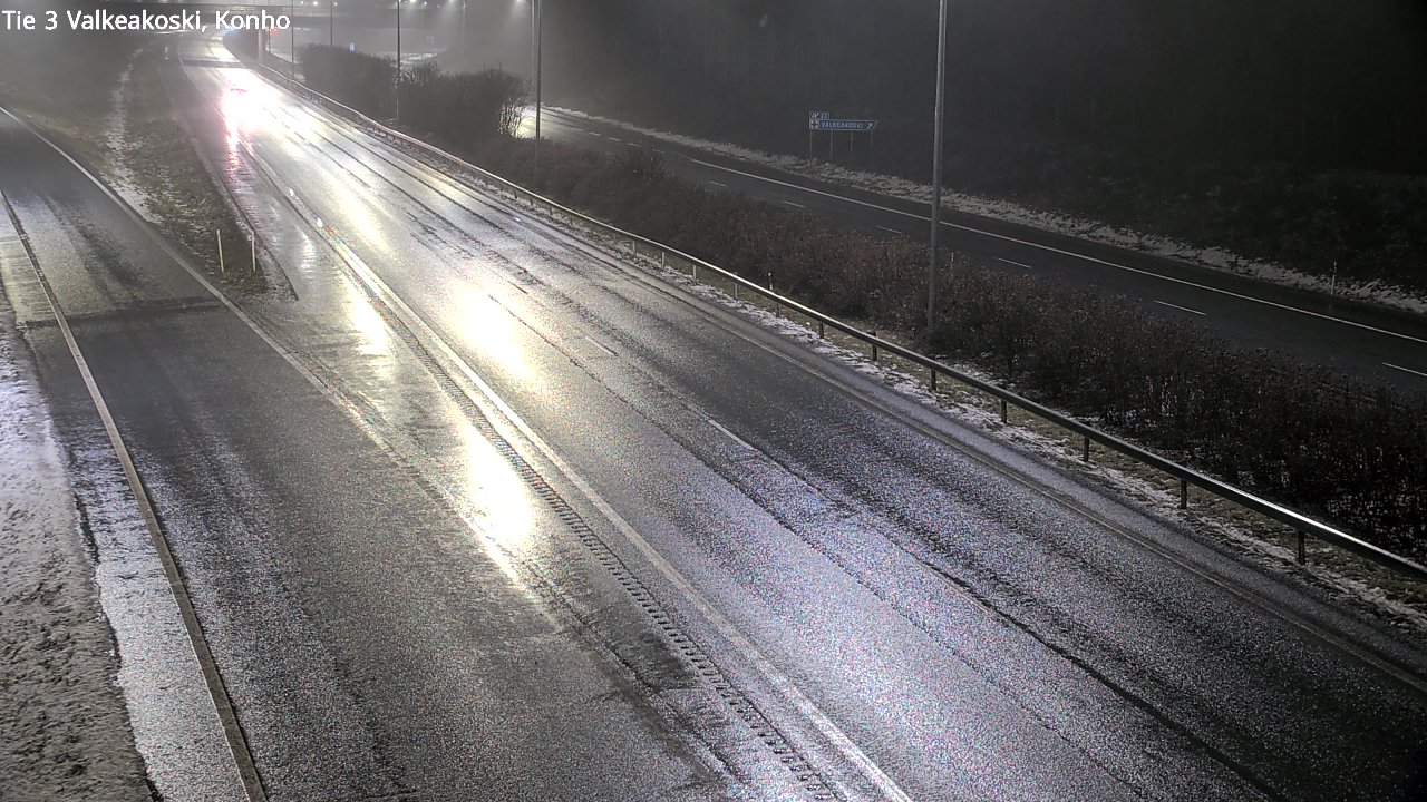 Weather Camera Image Väg 3 Valkeakoski, Konho, Valkeakoski, Pirkanmaa