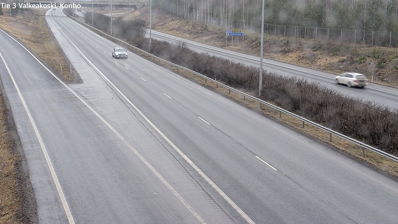 Kelikamerat Kuva Tie 3 Valkeakoski, Konho, Valkeakoski, Pirkanmaa