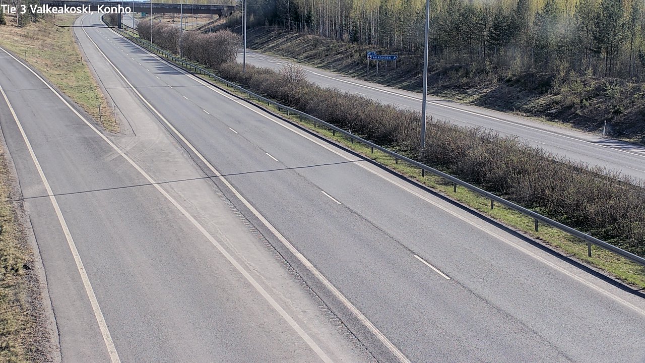 Kelikamerat Kuva Tie 3 Valkeakoski, Konho, Valkeakoski, Pirkanmaa