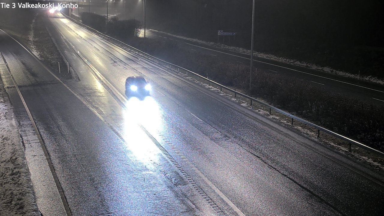 Weather Camera Image Väg 3 Valkeakoski, Konho, Valkeakoski, Pirkanmaa