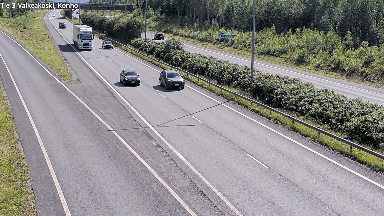 Kelikamerat Kuva Tie 3 Valkeakoski, Konho, Valkeakoski, Pirkanmaa